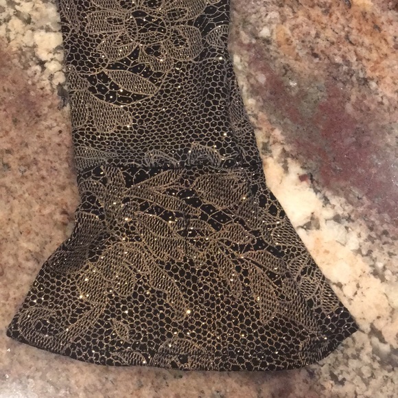 ⬇️ Patra Formal Gown Sz 8 Velvet Black Worn 1x EUC - Picture 6 of 9